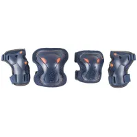 Набор защиты Tech Team Safety line 600, цвет синий (размер S)