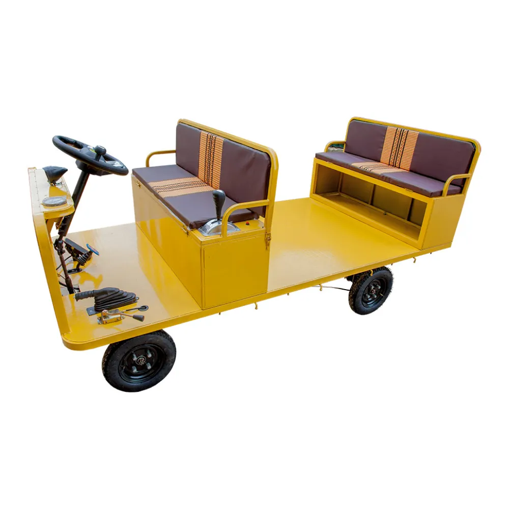 Платформенная тележка электрическая RuTrike ПОСТ ПАССАЖИР 3